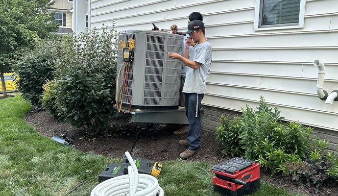 Professional AC maintenance service