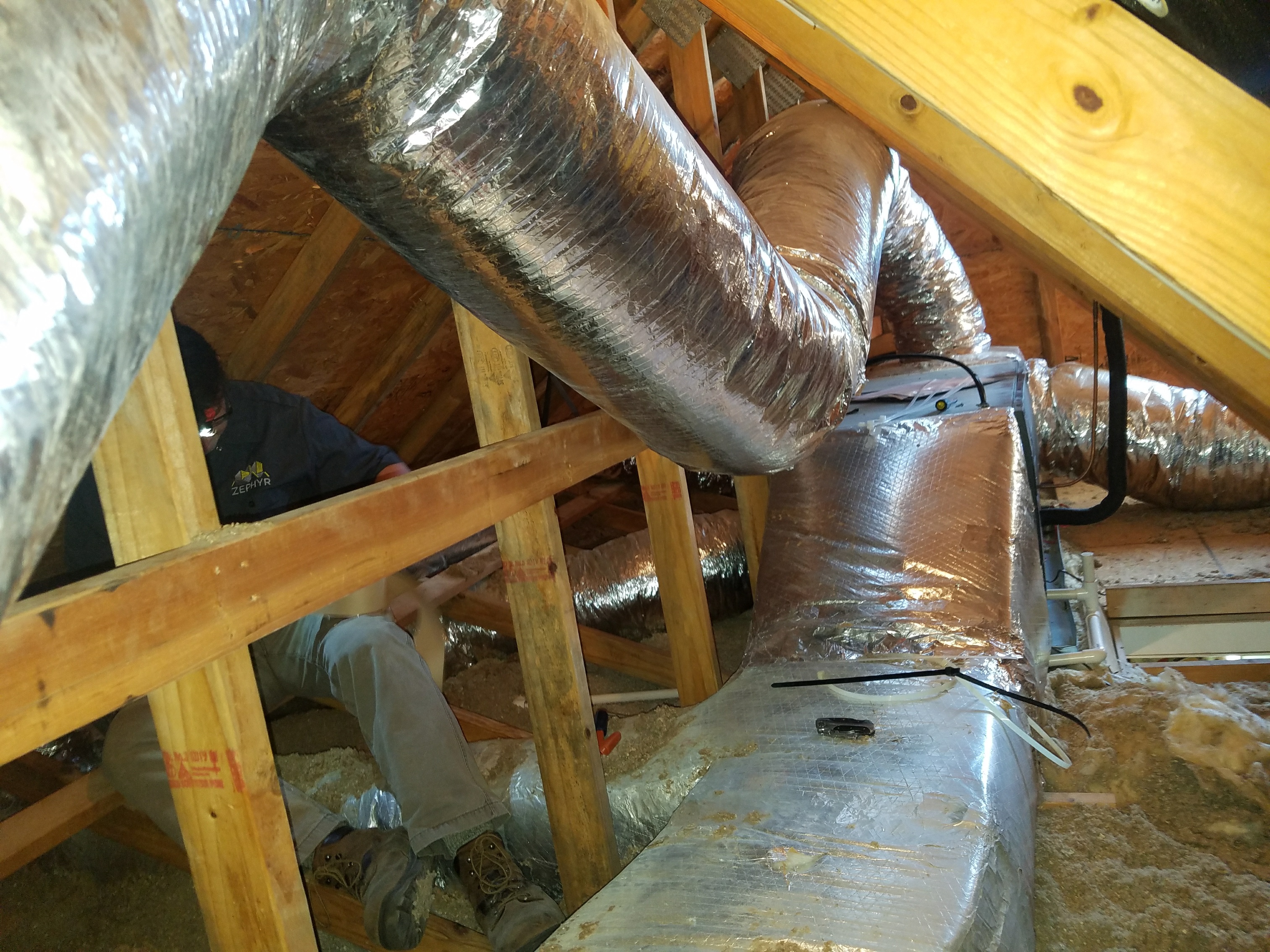 Constricted Return Duct From Master Suite