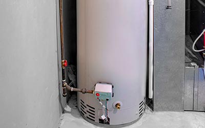 installed water heater