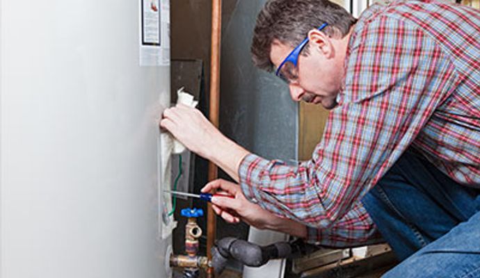 Professional water heater repairing