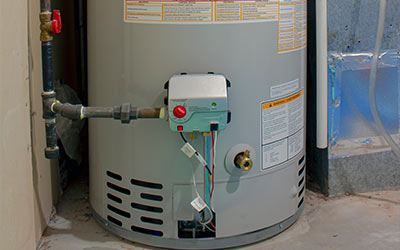 Residential gas water heater